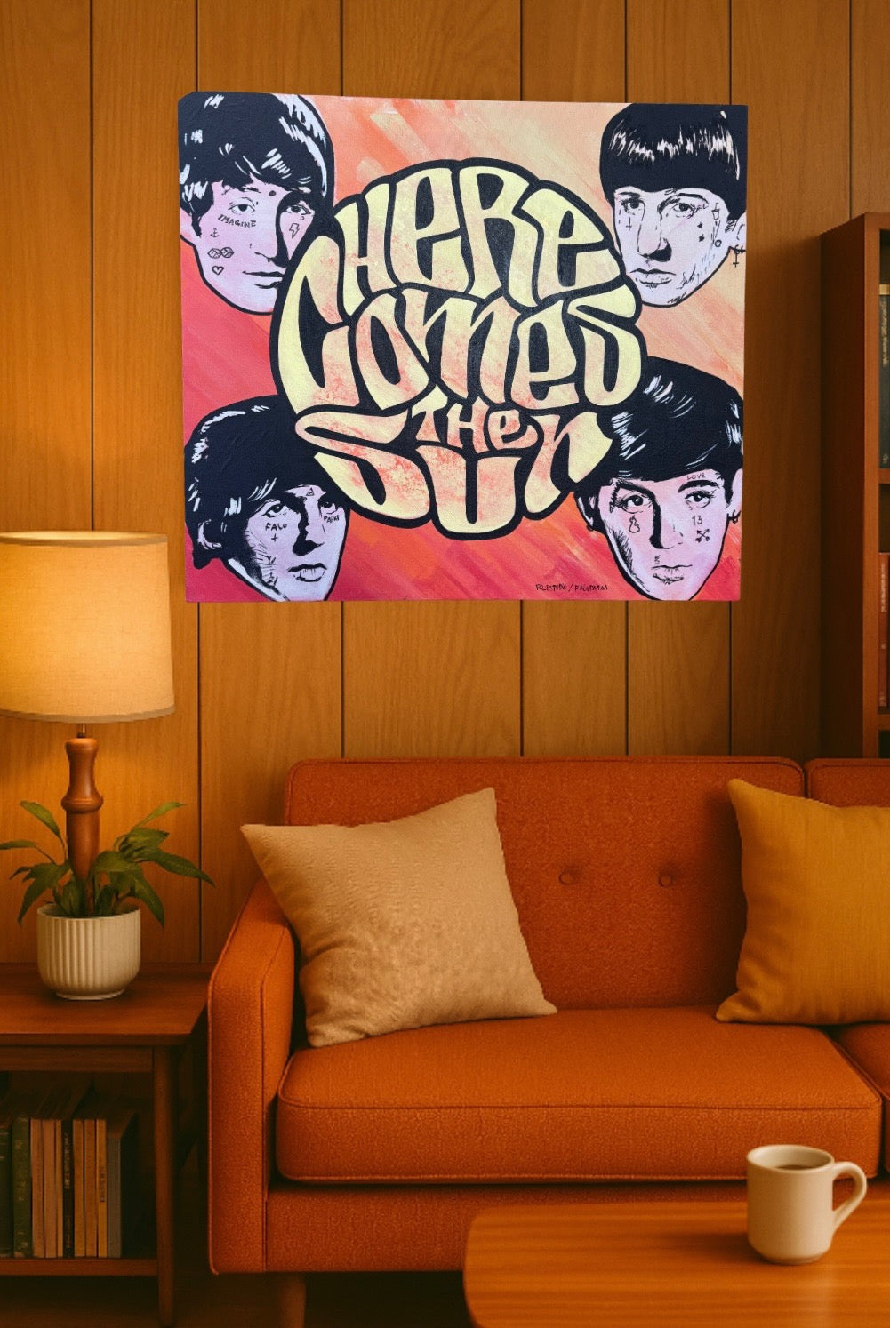 Here Comes The Sun Original Painting