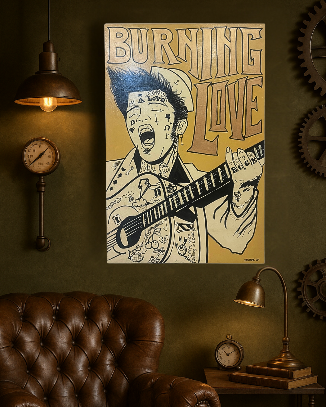 The King Original Painting