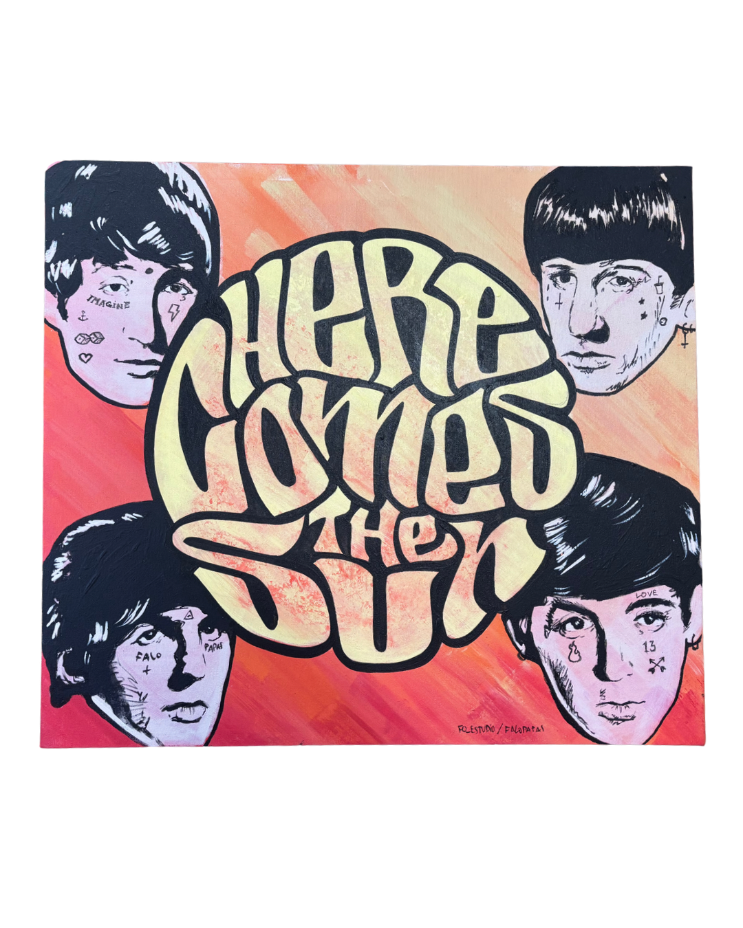 Here Comes The Sun Original Painting